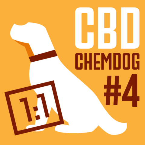 CBD Chemdog #4 (1:1) Feminized Seeds